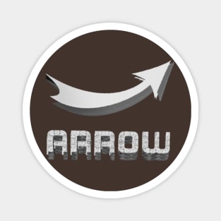 arrow Art design. Magnet